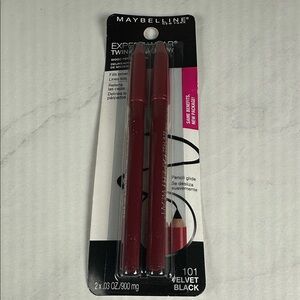 Maybelline Expert Wear Twin Eye & Brow‎ Eyeliner Pencil, Velvet Black 101